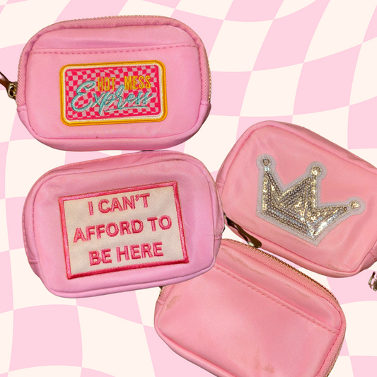 Pink Patch Wallet