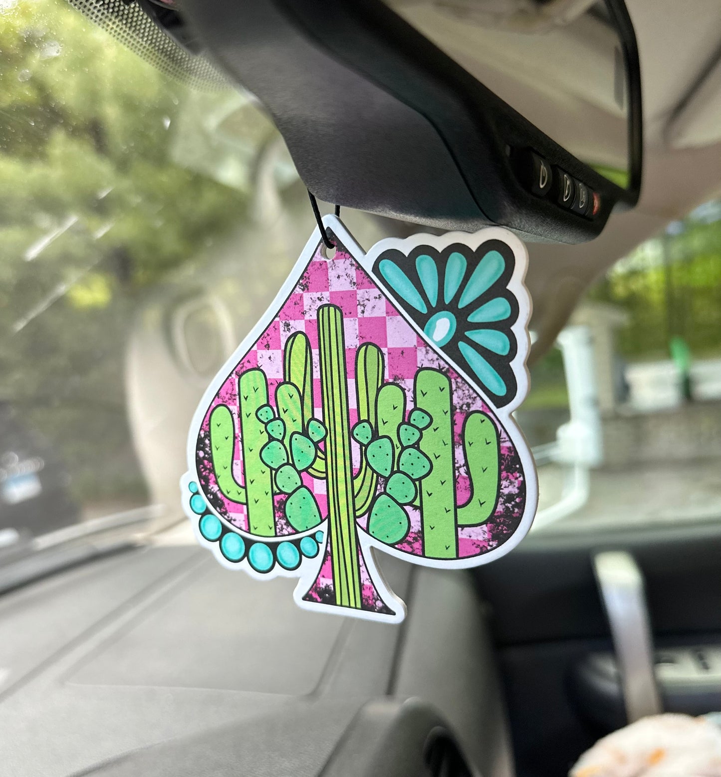 Punchy Spade Air Freshener