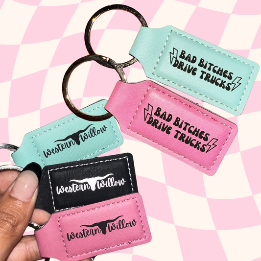 Bad B Drive Trucks Keychain