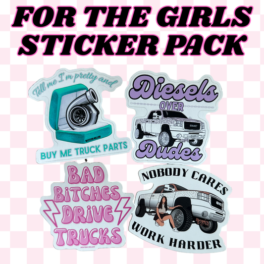 For The Girls Sticker Pack