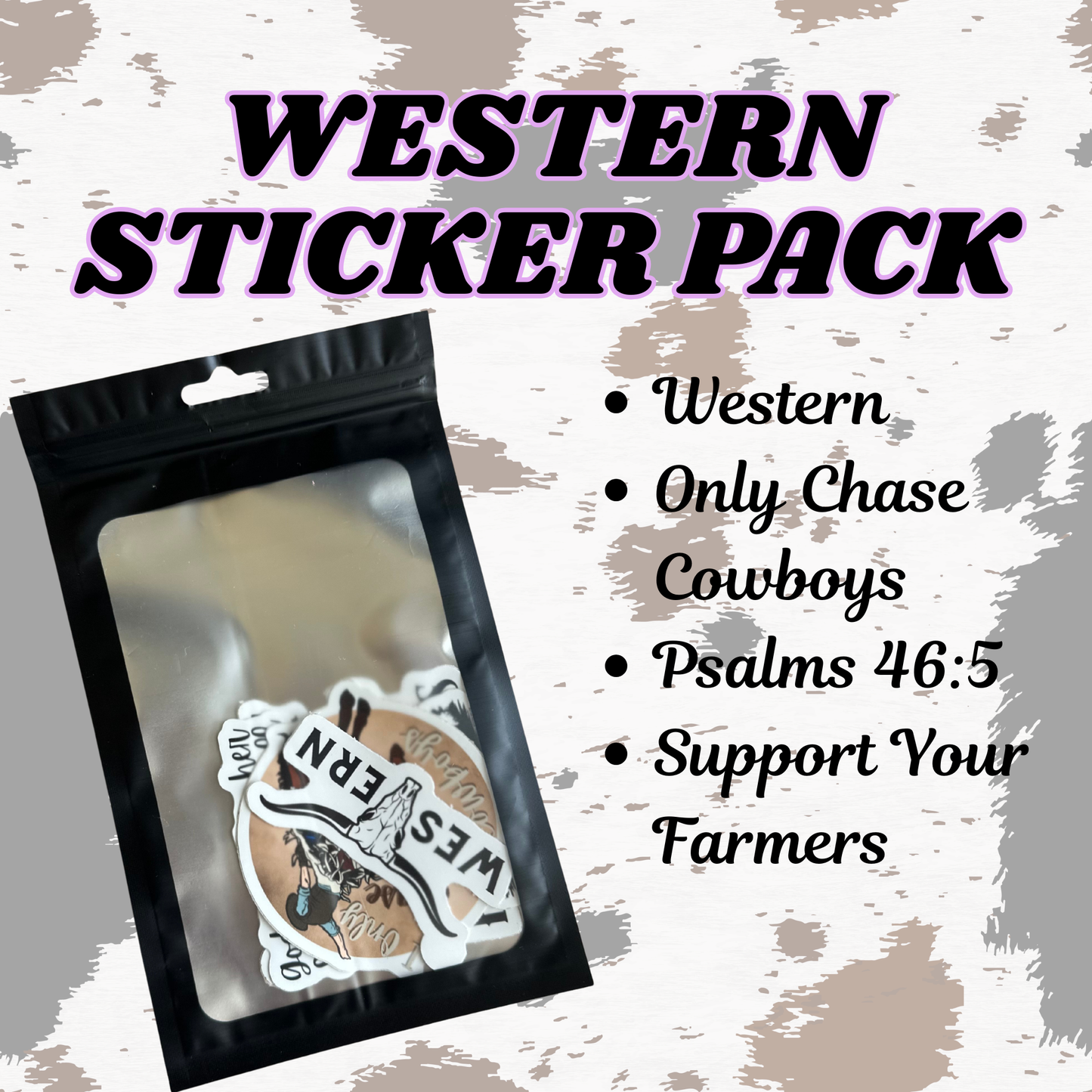 Western Sticker Pack