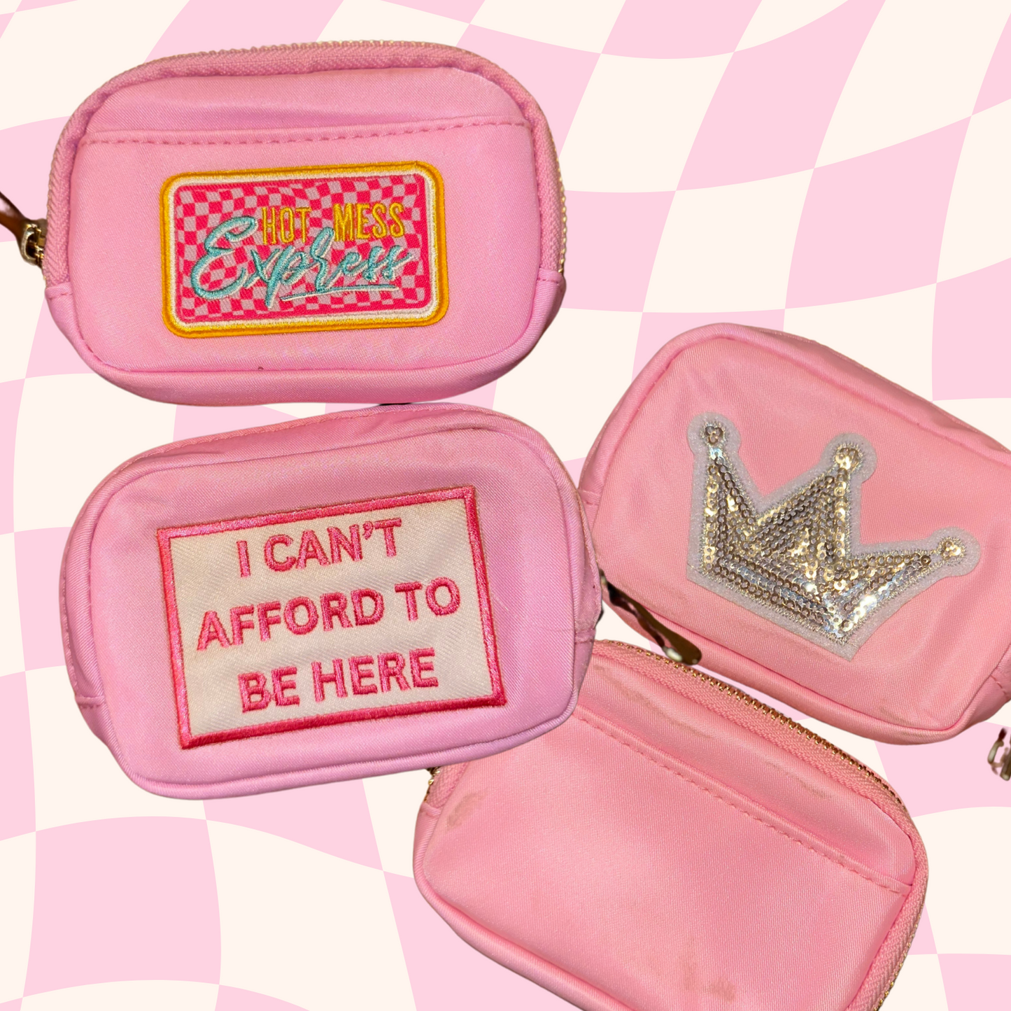 Pink Patch Wallet