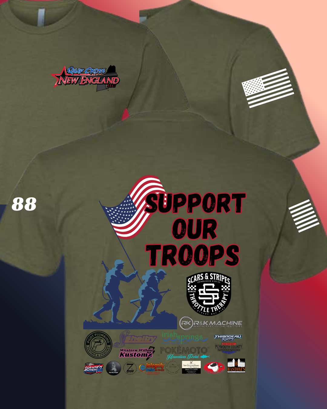 Quadcross Veteran T-shirt